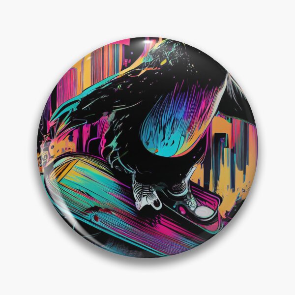 Item preview, Penguin Skateboarding designed and sold by AiInker.