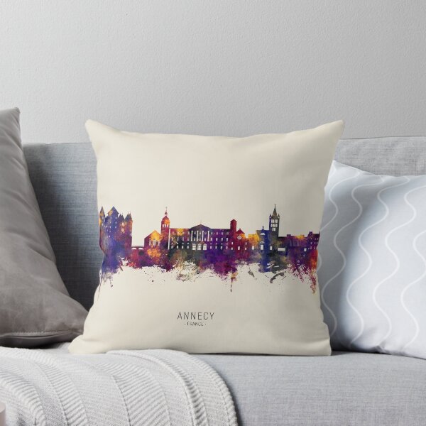 Item preview, Annecy France Skyline designed and sold by ArtPrints.