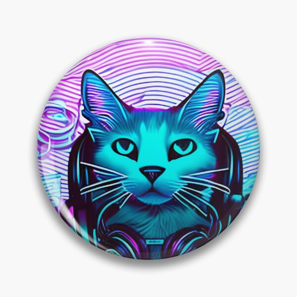 Item preview, Cybercat DJ designed and sold by urbsrepublic.