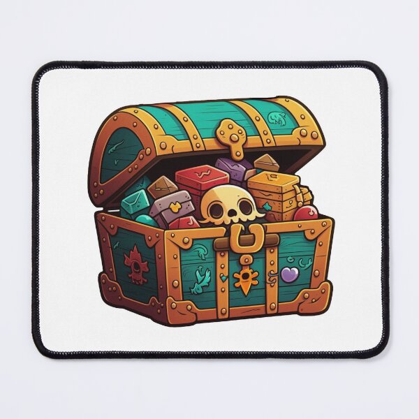 Item preview, Pirate Treasure Chest designed and sold by amtstickers.