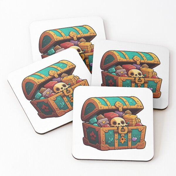 Item preview, Pirate Treasure Chest  designed and sold by amtstickers.