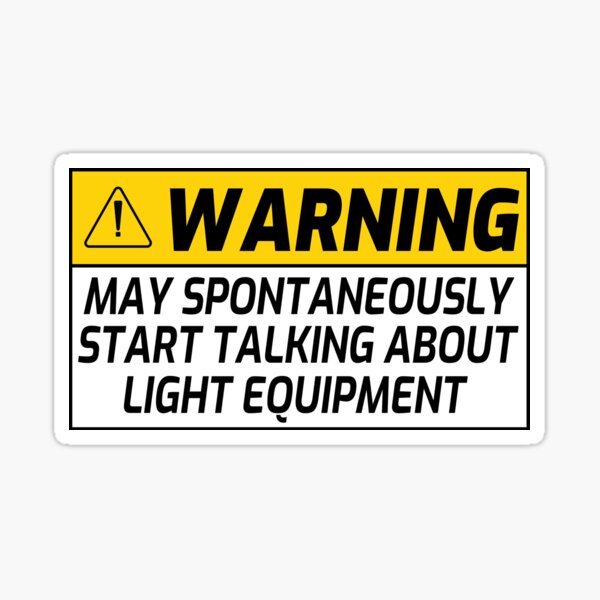 Item preview, Lighting Technician Funny Lighting Technician Warning designed and sold by jojosign.