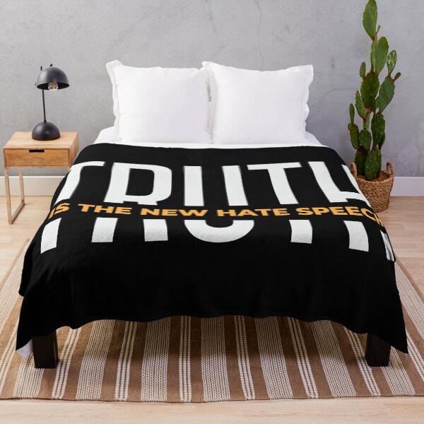 Item preview, Truth Is The New Hate Speech | Split Text Design designed and sold by CatsCrew.