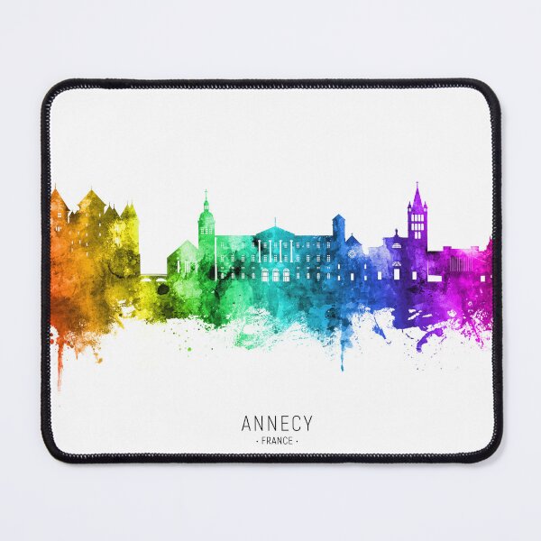 Item preview, Annecy France Skyline designed and sold by ArtPrints.