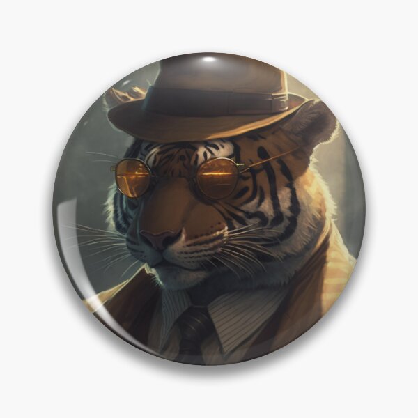 Item preview, Detective Tiger designed and sold by Scraponzo.