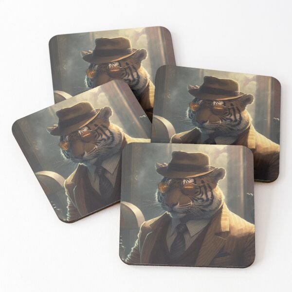 Item preview, Detective Tiger designed and sold by Scraponzo.