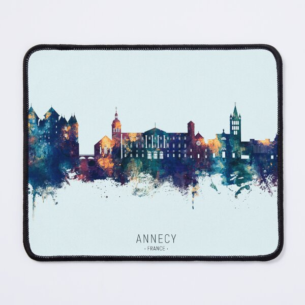 Item preview, Annecy France Skyline designed and sold by ArtPrints.