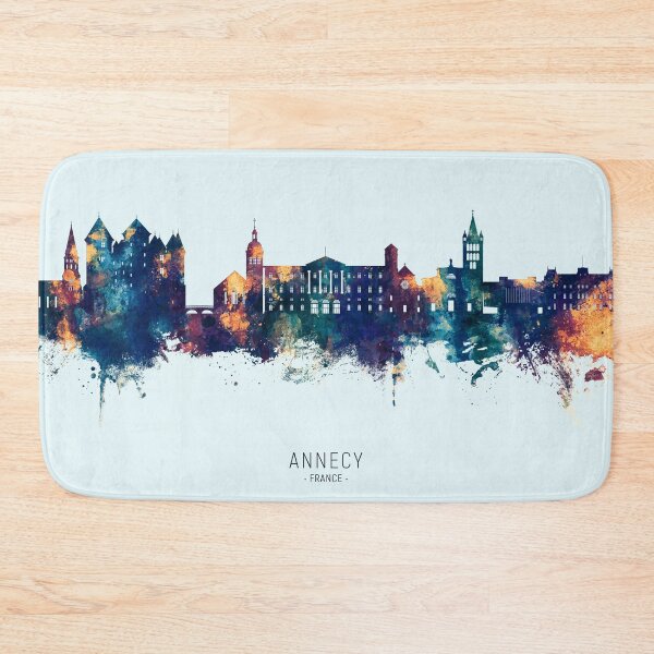 Item preview, Annecy France Skyline designed and sold by ArtPrints.