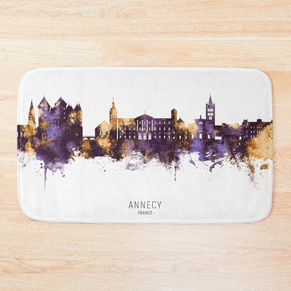 Item preview, Annecy France Skyline designed and sold by ArtPrints.