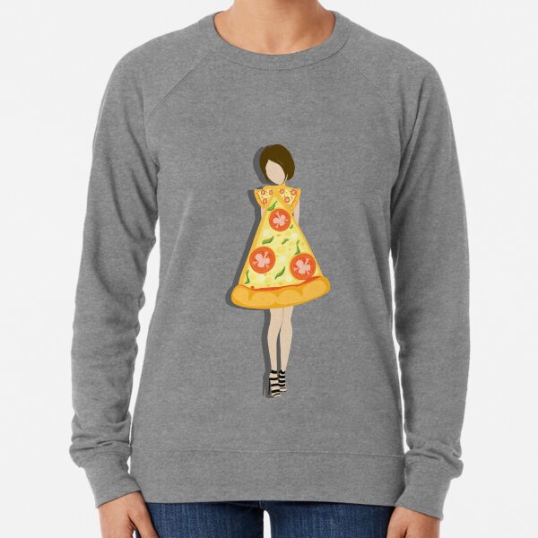 When my stylist uses Pizza as her inspiration Lightweight Sweatshirt