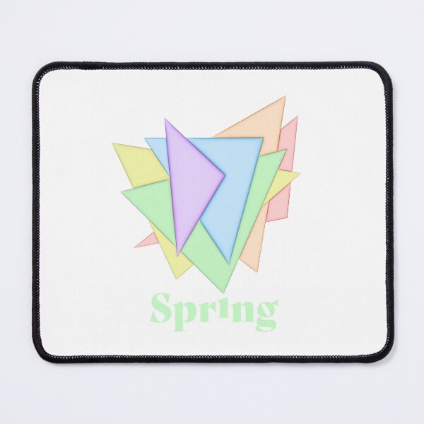 Item preview, Spring Positive Vibes Pastel Abstract Art Rainbow Colors designed and sold by Kirovair.