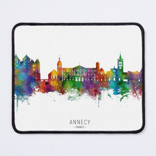 Item preview, Annecy France Skyline designed and sold by ArtPrints.