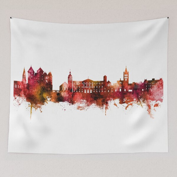 Item preview, Annecy France Skyline designed and sold by ArtPrints.