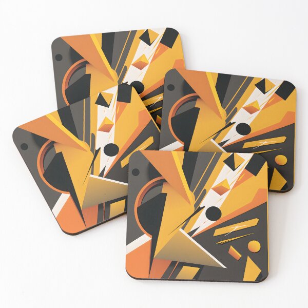 Item preview, abstract vector- geometric shapes designed and sold by R&B Art and design.