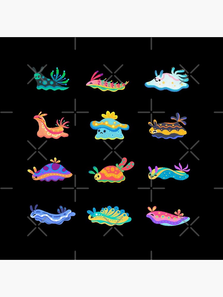 Sea slug - black by pikaole