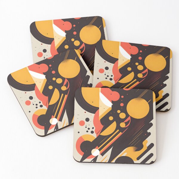 Item preview, abstract vector- geometric shapes designed and sold by R&B Art and design.