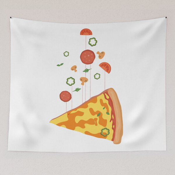 Item preview, Pizza floating island - Hot pizza is in the air - I love Pizza designed and sold by thewishdesigns.