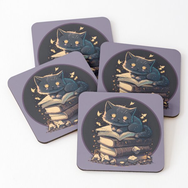 Item preview, dark kitty designed and sold by CrudeBow.