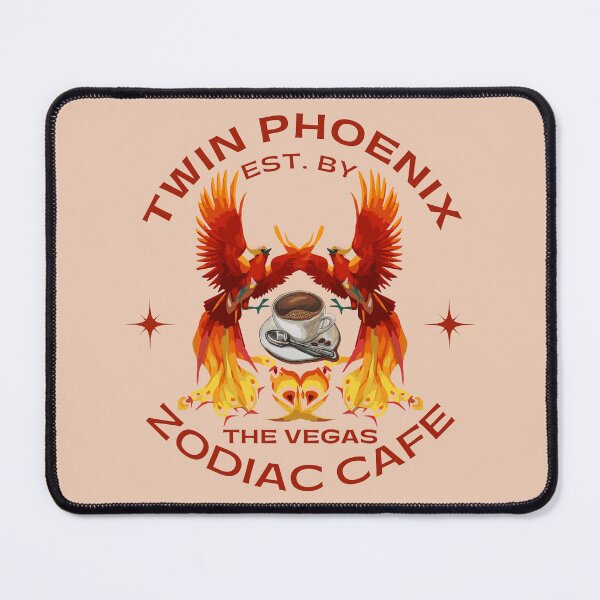 Item preview, Twin Phoenix Zodiac Cafe designed and sold by Persephone & Co..