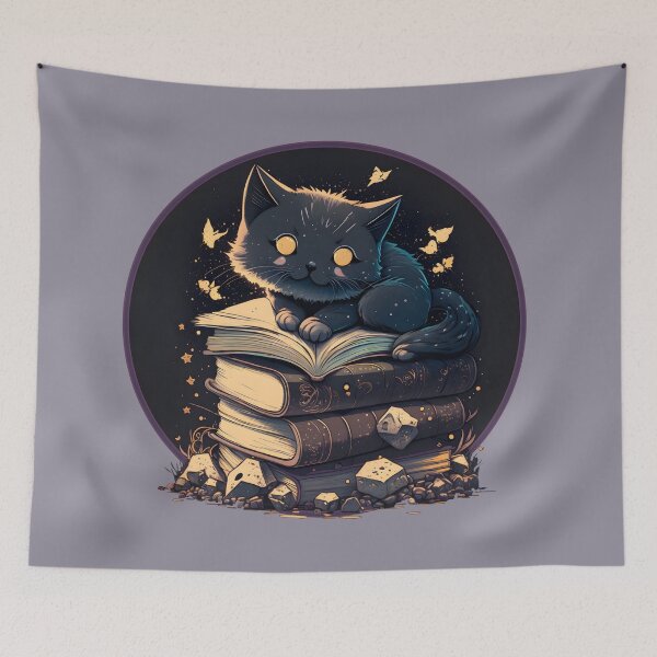 Item preview, dark kitty designed and sold by CrudeBow.