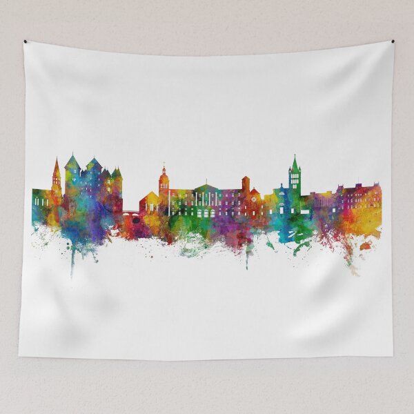 Item preview, Annecy France Skyline designed and sold by ArtPrints.