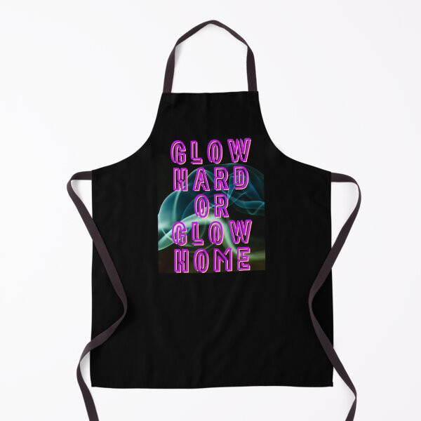 Item preview, Glow Hard or Glow Home – Retro Party Design in Neon Pink designed and sold by GalleryNora.