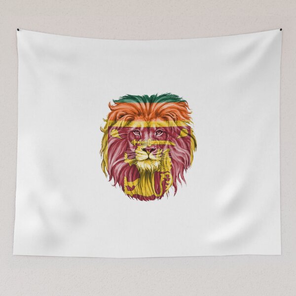 Item preview, pride of sri lankan lions - Lion Flag Of Sri Lanka - Gift For Sri Lankan From Sri Lanka designed and sold by Fun-World.