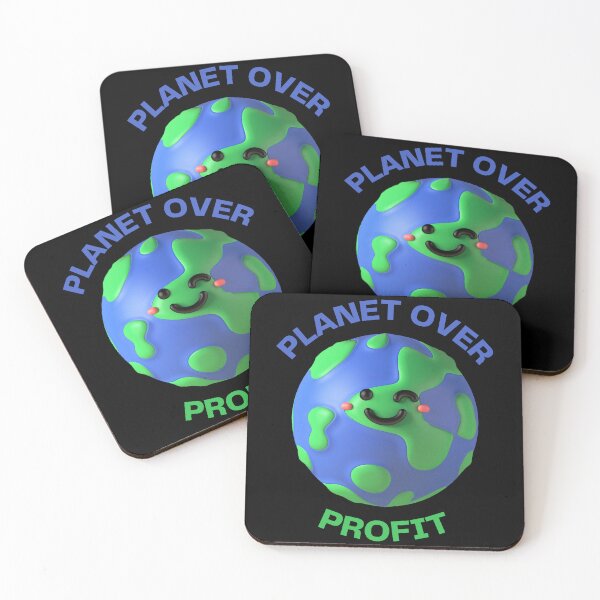 Item preview, PLANET OVER PROFIT designed and sold by BellePilcher.