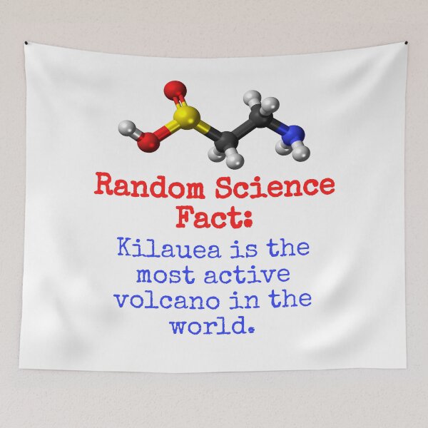 Item preview, Kilauea Is The Most Active - Science Fact designed and sold by CrankyOldDude.