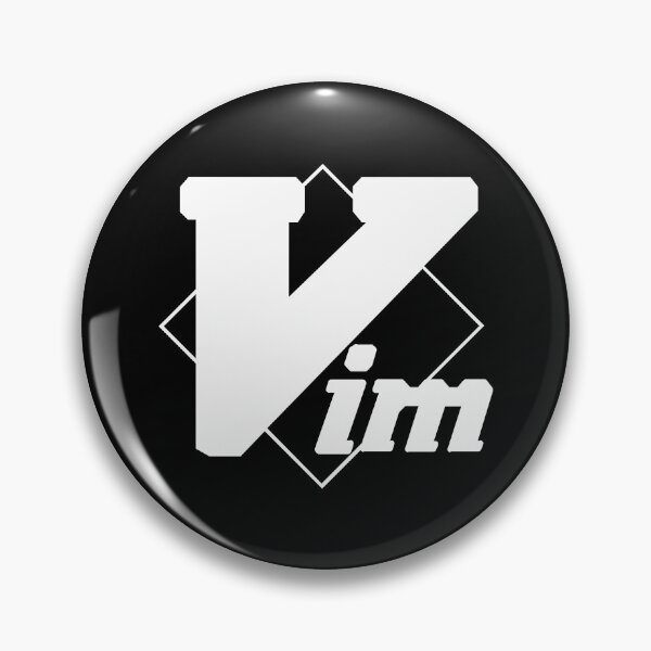 Item preview, Minimalistic Vim Logo: White designed and sold by hellkni9ht.