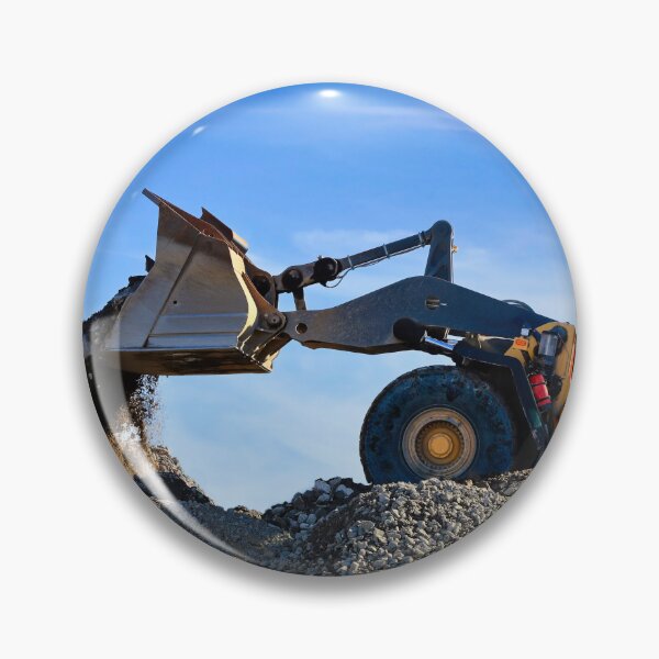 Item preview, Wheel Loader Working at Construction Site designed and sold by Taina Sohlman.