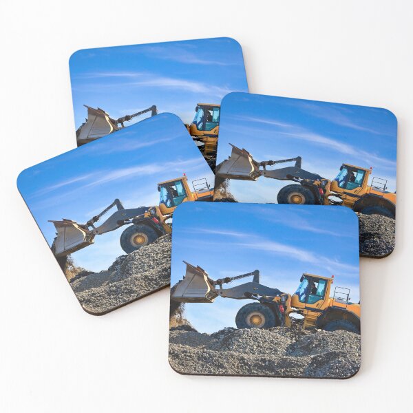 Item preview, Wheel Loader Working at Construction Site designed and sold by Taina Sohlman.