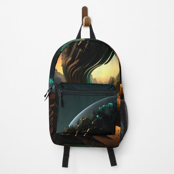Item preview, Fantasy Landscape Art, Green Star designed and sold by Fantasy Masterpiece.