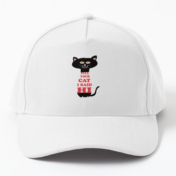 Red Baseball Cap for Your Cat Cat Hat 