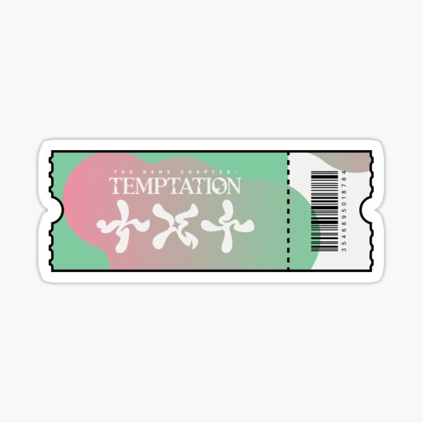Item preview, TXT - The Name Chapter: TEMPTATION (ticket ver.4) designed and sold by smallkore.
