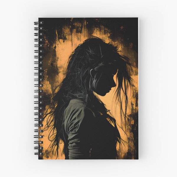 Item preview, Grunge Woman in "Low Key" Style designed and sold by Piotrek0001.