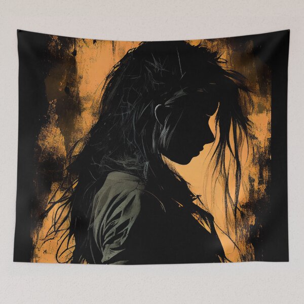 Item preview, Grunge Woman in "Low Key" Style designed and sold by Piotrek0001.