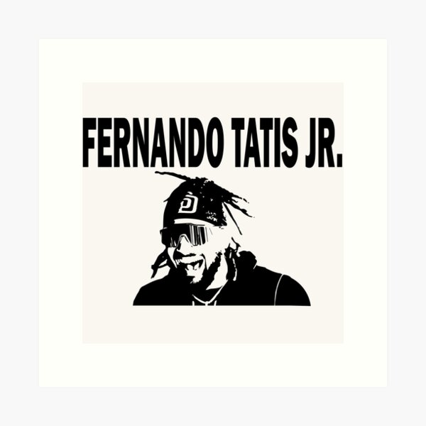  MW MERWEZI Fernando Tatís Jr. Jersey Art San Diego Padres MLB  Wall Art Home Decor Hand Made Framed Poster Canvas Print(Black Floating  Frame, 30x45): Posters & Prints