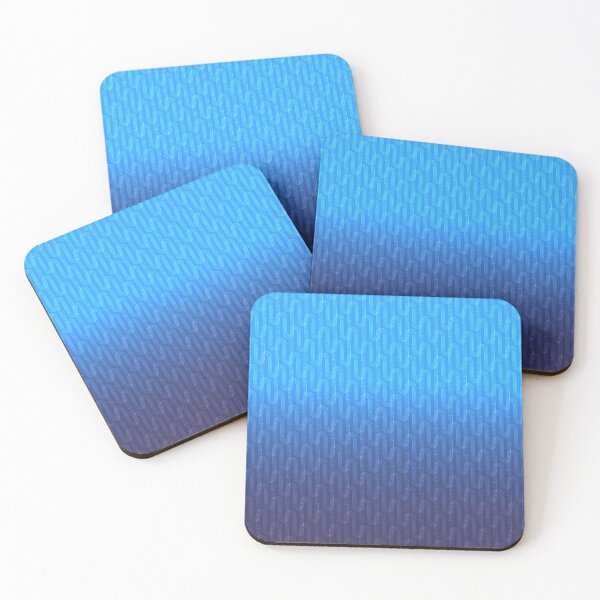 Item preview, Blue geometric pattern, gradient.  designed and sold by marinaklykva.