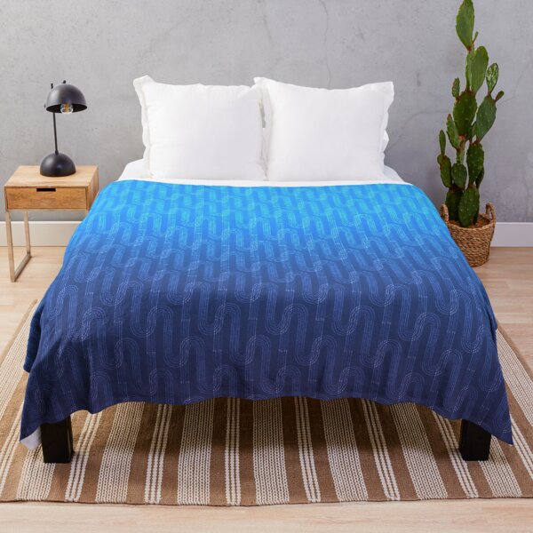 Item preview, Blue geometric pattern, gradient.  designed and sold by marinaklykva.