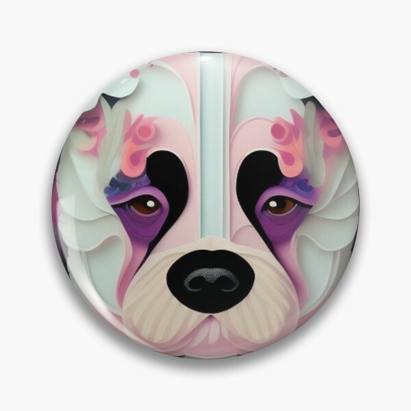Item preview, A creative dog's headshot art designed and sold by brilliant-com.