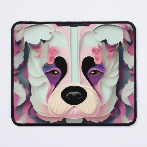 Item preview, A creative dog's headshot art designed and sold by brilliant-com.