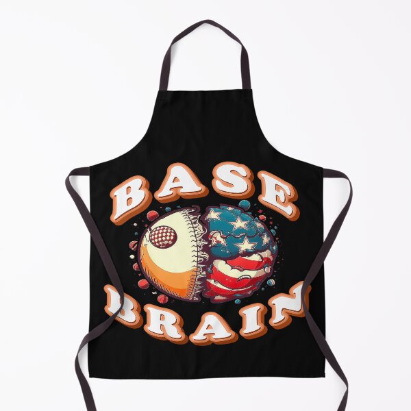 Item preview, baseball brain of america designed and sold by Pawtastic Prints.