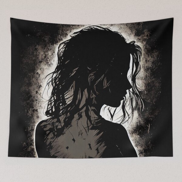 Item preview, Grunge Woman in "Low Key" Style designed and sold by Piotrek0001.