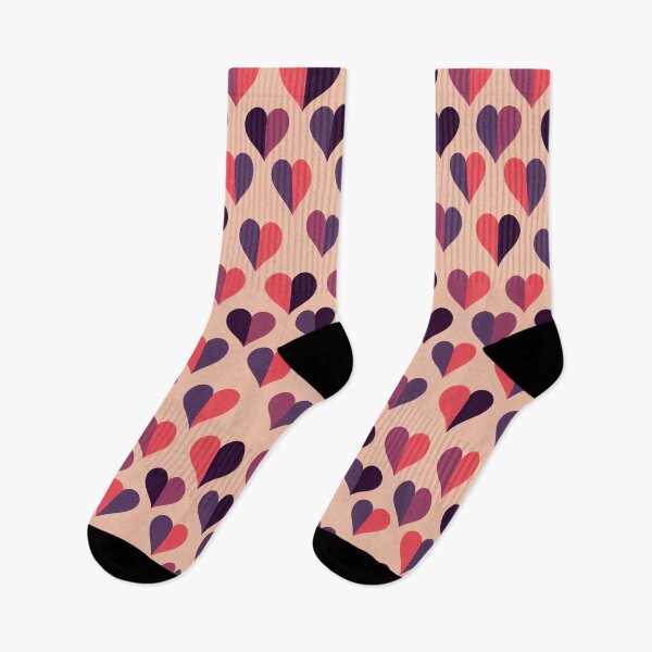 Item preview, Simple and Sweet Retro Love Hearts On Pink designed and sold by Fine Prints.