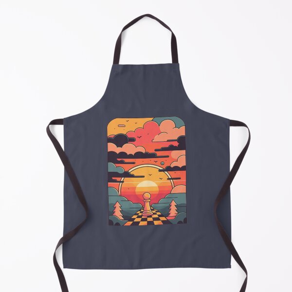Item preview, Chess Retro Sunset Classic designed and sold by sleepgarden.