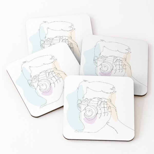 Item preview, Photographer portrait Line Art on Stuff designed and sold by MimoD.