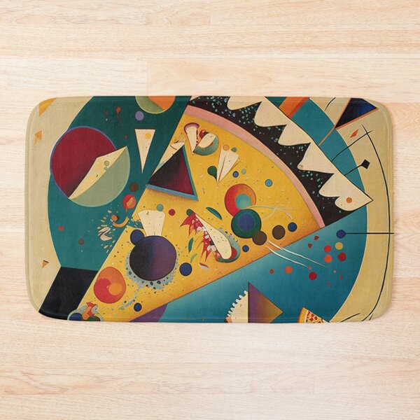 Item preview, A Slice of Abstract Pizza designed and sold by ArtNouveauChic.