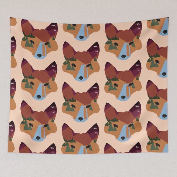 Item preview, Mountain Fox designed and sold by MrsKeylah.