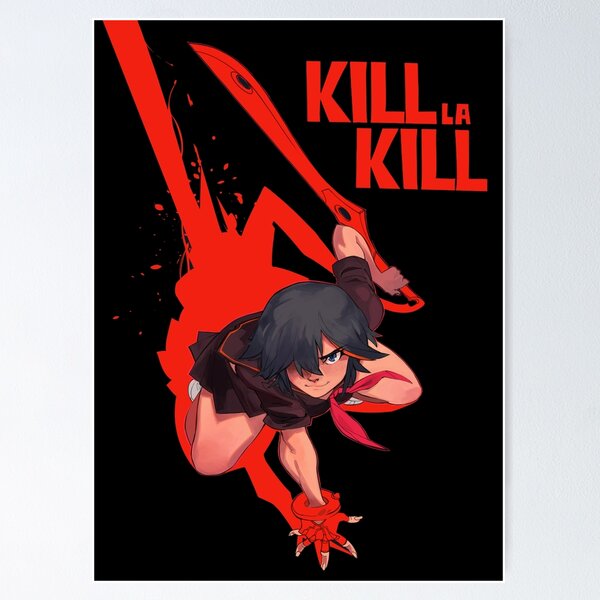 KILL la KILL × GEEKS RULE POSTER KILL la KILL × GEEKS RULE NEO SILKSCREEN PRINTING POSTER